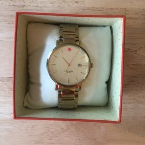 Kate Spade Gramercy Grand Gold Watch